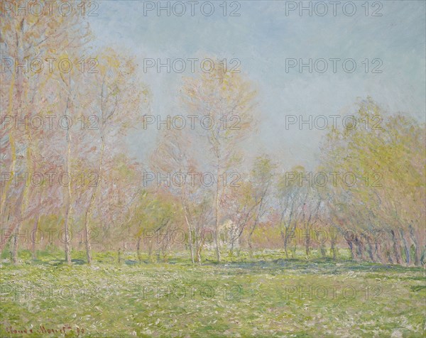 Spring, 1877. Creator: Claude Monet.