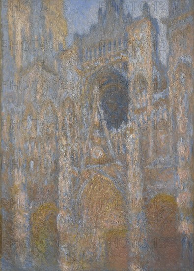 Rouen Cathedral, The Façade In Sunlight, c1892-94. Creator: Claude Monet.
