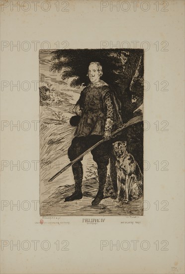 Philip IV, 1862. Creator: Edouard Manet.