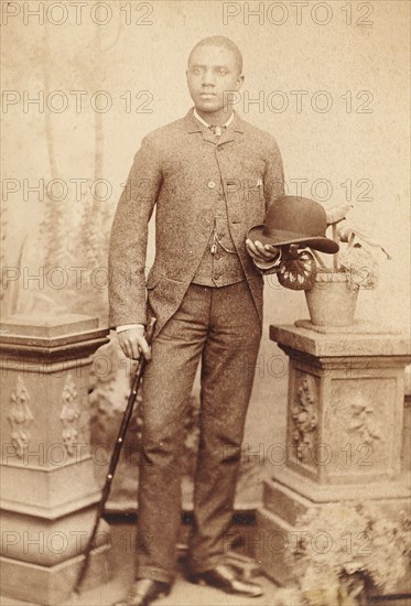 Portrait Of A Man, c1879-1891. Creator: Edward J. Souby.