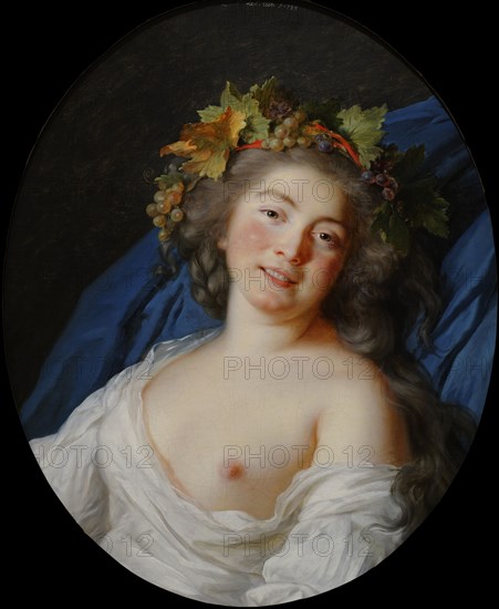 Bacchante, 1785. Creator: Elisabeth Louise Vigee-LeBrun.