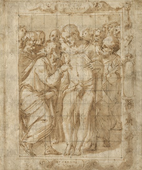 The Incredulity Of Saint Thomas, c1569. Creator: Giorgio Vasari.