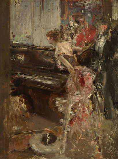 Recital, c1884. Creator: Giovanni Boldini.