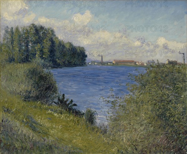 The Seine At Argenteuil, c1892. Creator: Gustave Caillebotte.