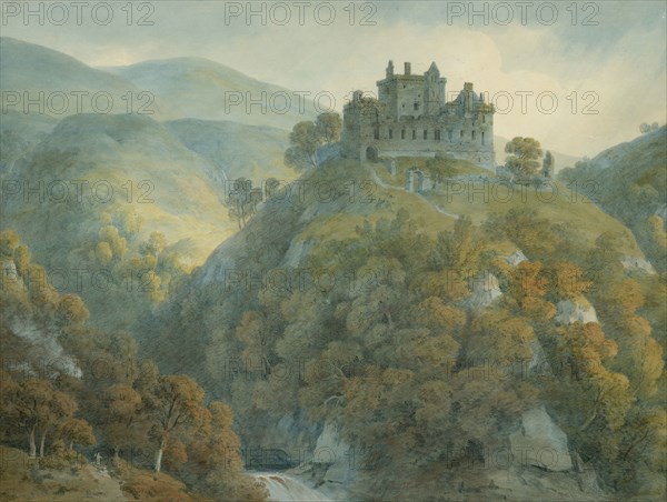 Castle Campbell, Clackmannanshire, 1813. Creator: Hugh William Williams.