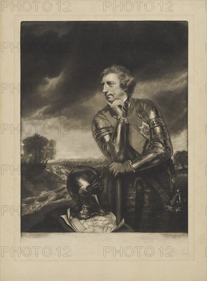 Sir Jeffrey Amherst, K. B., 1766. Creator: James Watson.