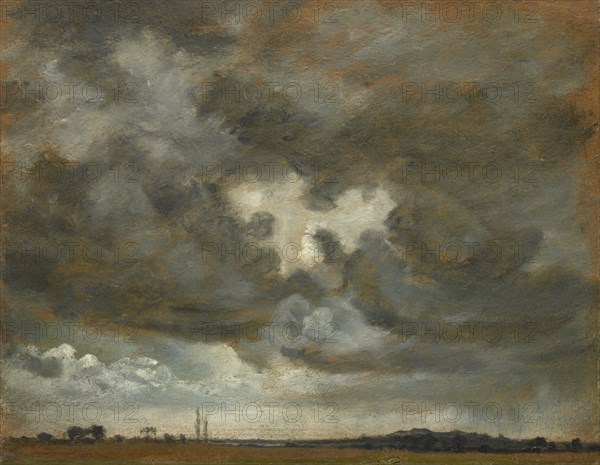Cloud Study, c1850. Creator: Lionel Constable.