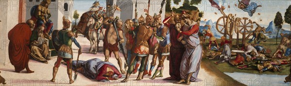 The Martyrdom Of Saint Catherine Of Alexandria, c1490. Creator: Luca Signorelli.
