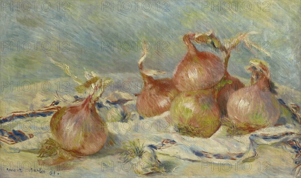 Onions, 1881. Creator: Pierre-Auguste Renoir.