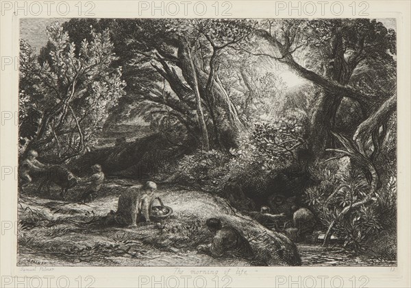 The Morning Of Life, 1860-72. Creator: Samuel Palmer.