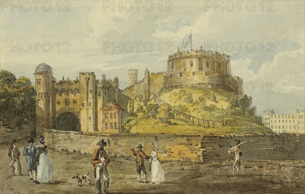 Windsor Castle, c1792. Creator: Thomas Girtin.