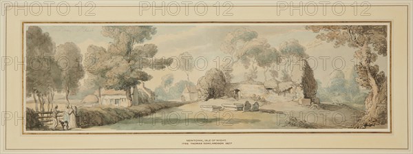 Newtown, Old Church, Isle Of Wight, c1790-98. Creator: Thomas Rowlandson.