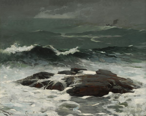 Summer Squall, 1877. Creator: Winslow Homer.