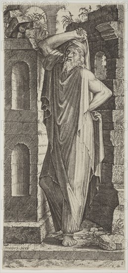 St Philip. Plate 8. From: Christ and the Apostles, c.1545. Creator: Lambert Suavius.