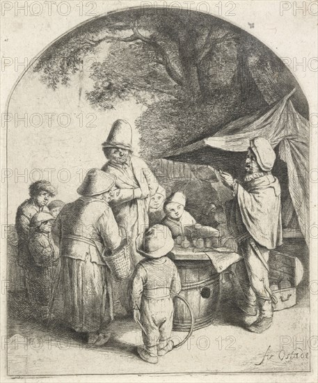 The quack, 1648. Creator: Adriaen van Ostade.