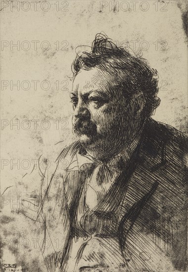 Senator Billy Mason, 1900. Creator: Anders Leonard Zorn.