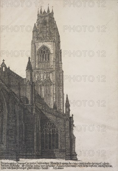 St. Botolph's, Boston, 1925. Creator: Frederick Landseer Maur Griggs.