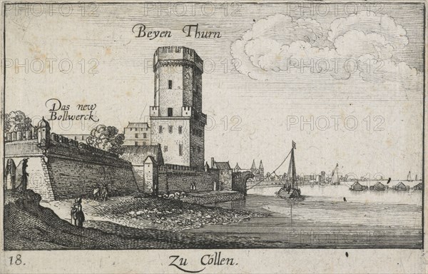 Amoenissimæ aliquot locorum ... Effigies. Plate 18. Zu Cöllen, 1635. Creator: Wenceslaus Hollar.