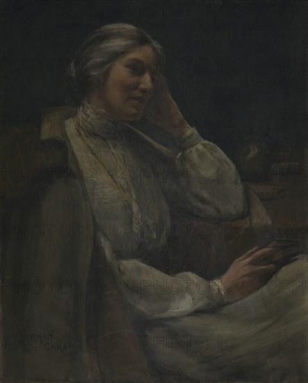 Portrait of D.K. Richmond, 1903. Creator: Norman Garstin.