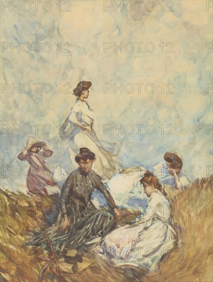 The hilltop, c.1908. Creator: Frances Hodgkins.