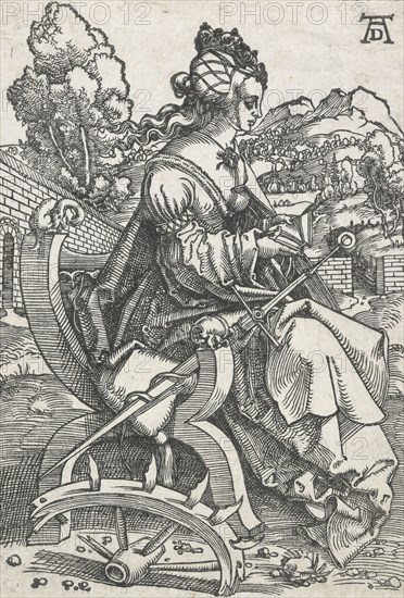 St. Catherine, 1505-1507. Creator: Hans Baldung.