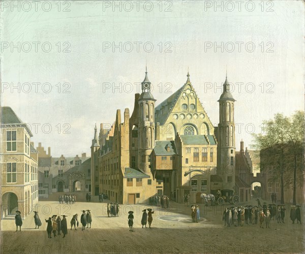 View of the Binnenhof, The Hague, 1690. Creator: Gerrit Berckheyde.