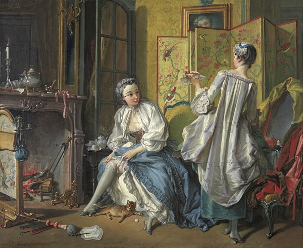 La Toilette, 1742. Creator: Francois Boucher.