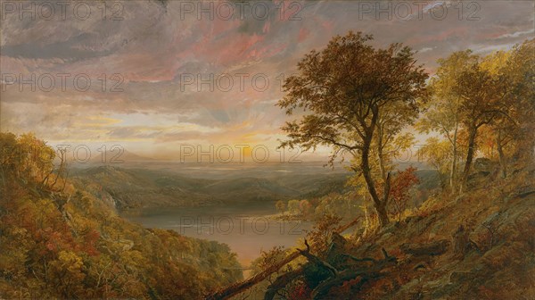 Greenwood Lake, 1870. Creator: Jasper Francis Cropsey.