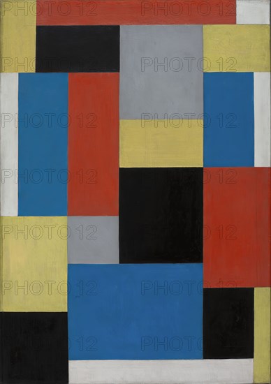 Composition XX, 1920. Creator: Theo Van Doesburg.