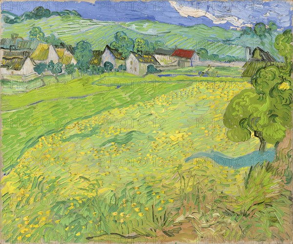 Les Vessenots in Auvers, 1890. Creator: Vincent van Gogh.