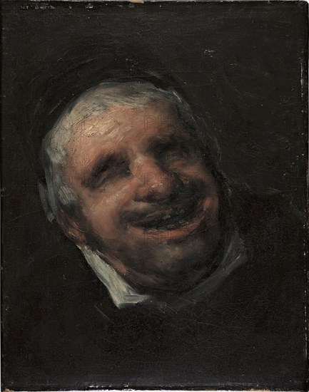 El tío Paquete, 1819. Creator: Francisco Goya.