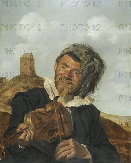 Fisherman Playing the Violin, 1630. Creator: Frans Hals.