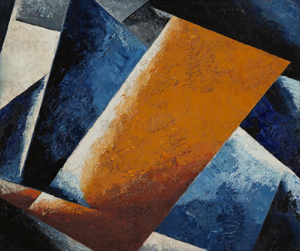 Painterly Architectonic, 1918. Creator: Lyubov Popova.