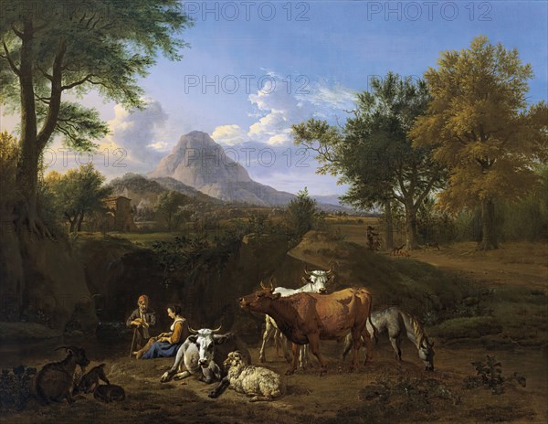 Pastoral Scene, 1663. Creator: Adriaen van de Velde.