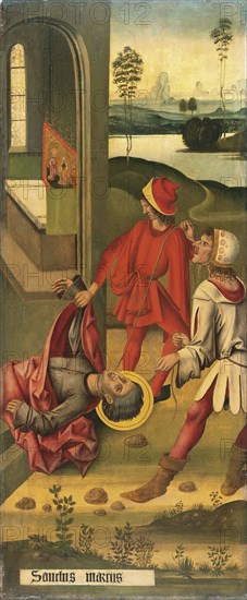 The Martyrdom of Saint Mark, 1478. Creator: Gabriel Malesskircher.