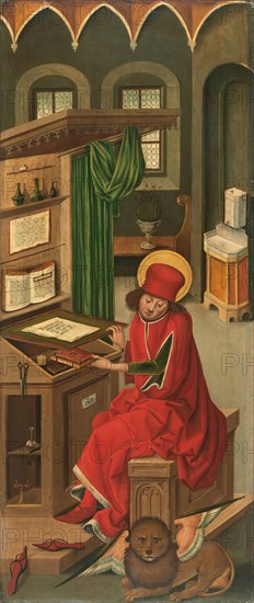 Saint Mark the Evangelist, 1478. Creator: Gabriel Malesskircher.