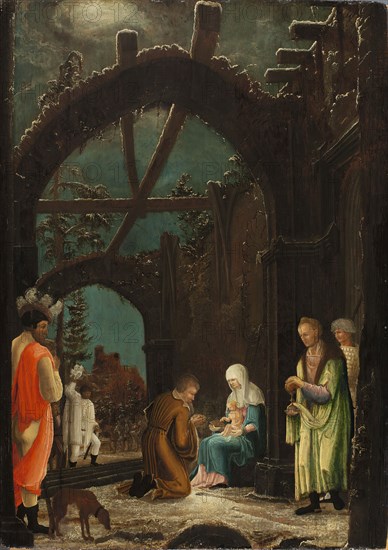 The Adoration of the Magi, 1520. Creator: Master of the Thyssen Adoration.