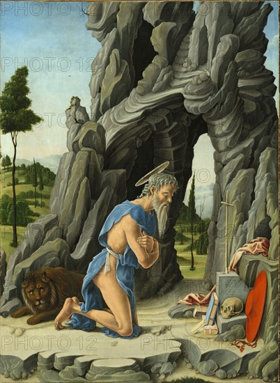Saint Jerome in the Desert, 1450. Creator: Marco Zoppo.