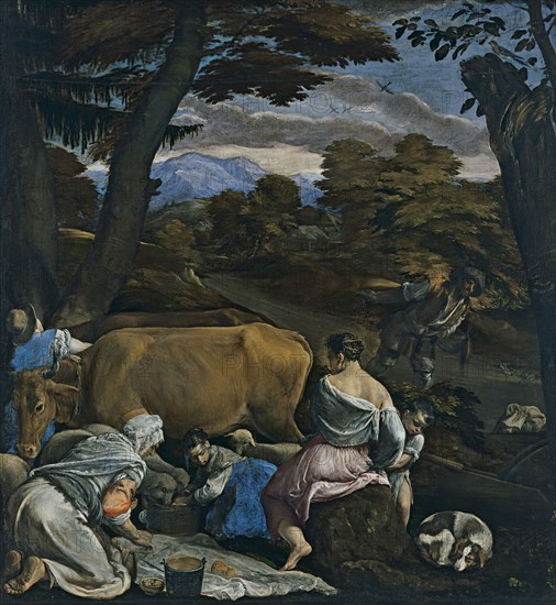 The Parable of the Sower, 1560. Creator: Jacopo Bassano il vecchio.