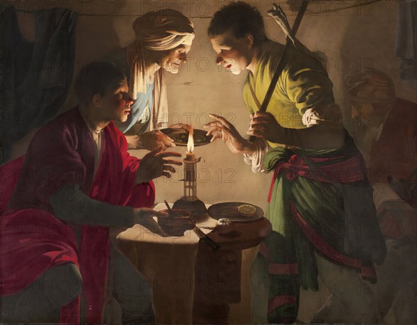 Esau selling His Birthright, 1627. Creator: Hendrick ter Brugghen.