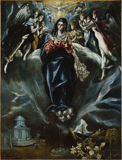 The Immaculate Conception, 1608. Creators: El Greco, Jorge Manuel Theotocopuli.