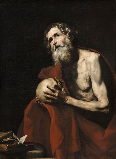 Saint Jerome in penitence, 1634. Creator: Jusepe de Ribera.