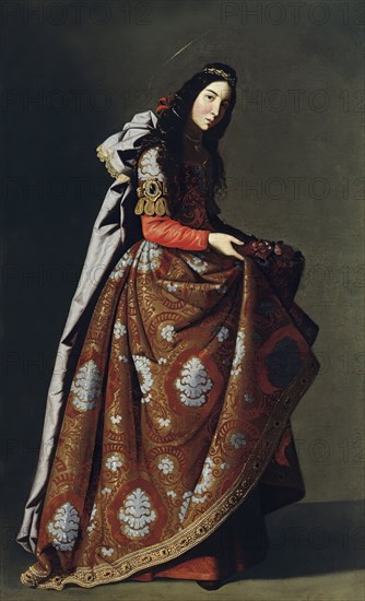 Saint Casilda, 1630. Creator: Francisco de Zurbaran.