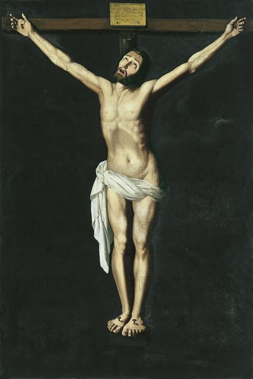 Christ on the Cross, 1630. Creator: Francisco de Zurbaran.