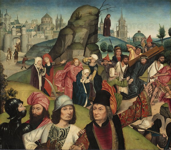 Christ bearing the Cross, 1477. Creator: Derick Baegert.