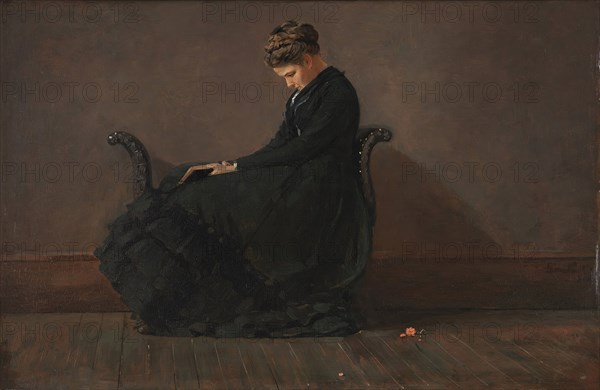 Portrait of Helena de Kay, 1872. Creator: Winslow Homer.