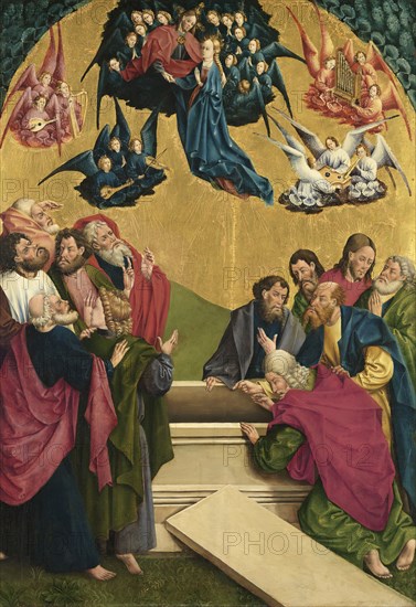 The Assumption of the Virgin, unknown date. Creator: Johann Koerbecke.