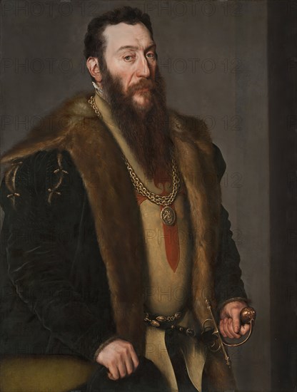 Portrait of Giovanni Battista di Castaldo, 1550. Creator: Antonis Mor.