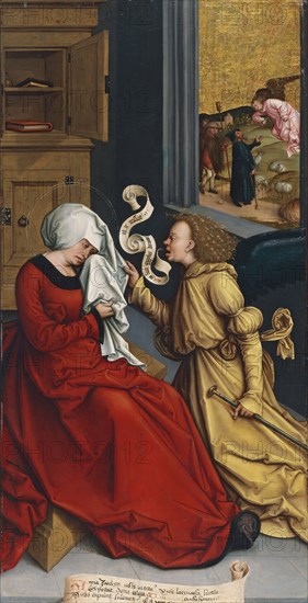 The Annunciation to Saint Anne, 1505. Creator: Bernhard Strigel.