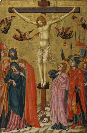 The Crucifixion, 1320. Creator: Master of the Pomposa Chapterhouse.